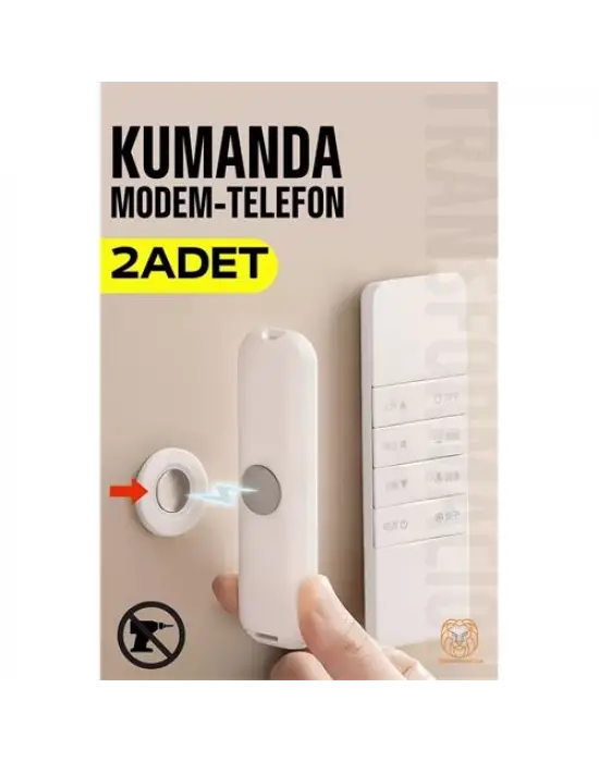 Omarı Pratik Mıknatıslı Çok Amaçlı Telefon Tutucu Seti
