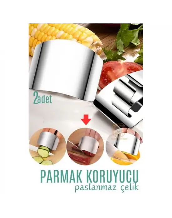 Omarı Çelik Parmak Kesme Önleyici - 2 Adet