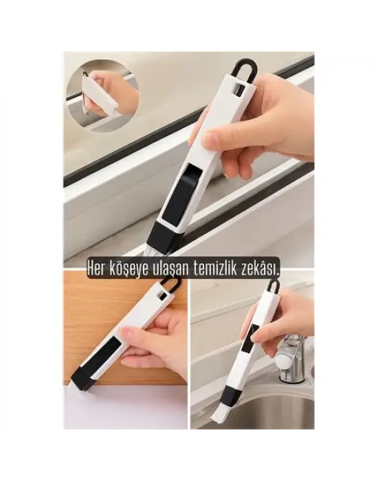 Modacar Pencere Boşluğu Pervaz Temizleyici - Klavye Temizleyici- Detay Fırçası