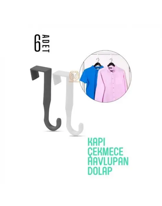 Omarı Çekmece ve Kapı Askıları | Pratik Havlupan Organizasyon Seti