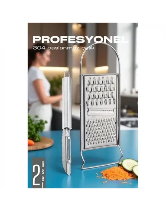 Omarı Profesyonel Çelik Sebze Oyacağı Seti