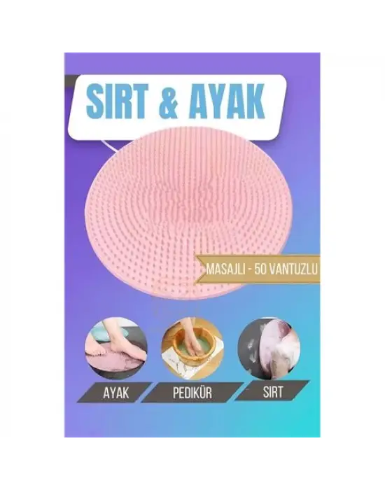 Omarı Masajlı Sırt ve Ayak Kesesi