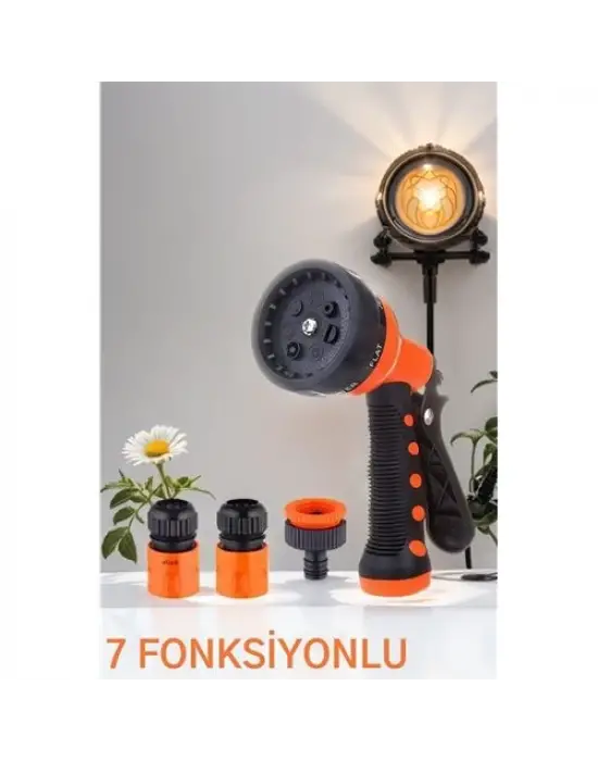 Omarı Sulama Tabancası Seti 7 Fonksiyonlu Ürün: ModaCar 3 Aparatlı