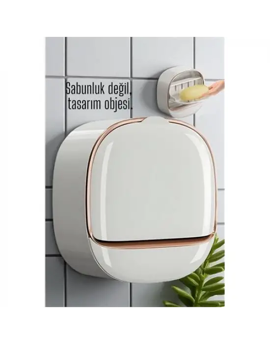 Modacar Tasarım Obje Sabunluk - Kendinden Yapışkanlı Sabunluk