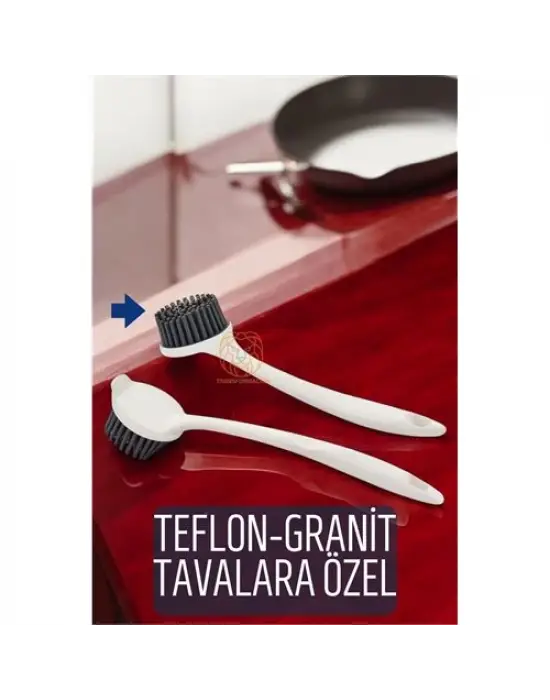 Omarı Teflon ve Granit Tava Fırçası - Pratik Temizlik İçin En İyi Seçim