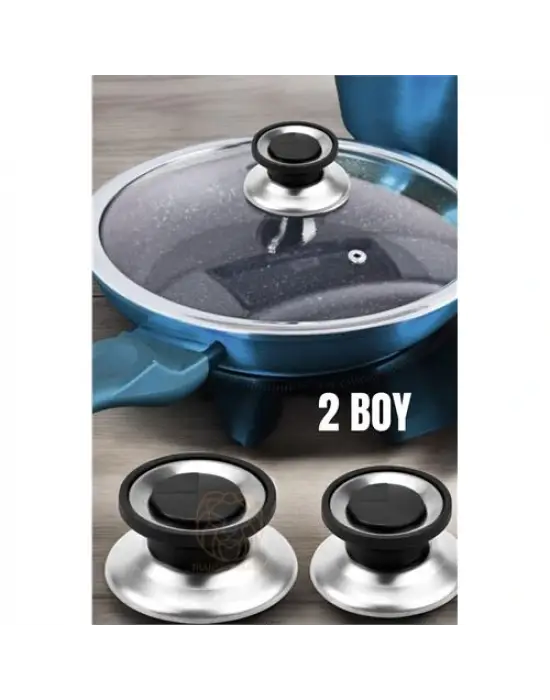 ModaCar Tencere Tava Tepesi Tencere Tava Kapağı Tutucu 2 Boy