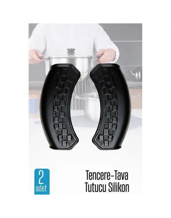 Modacar Tencere Tutucu Silikon 2 ADET