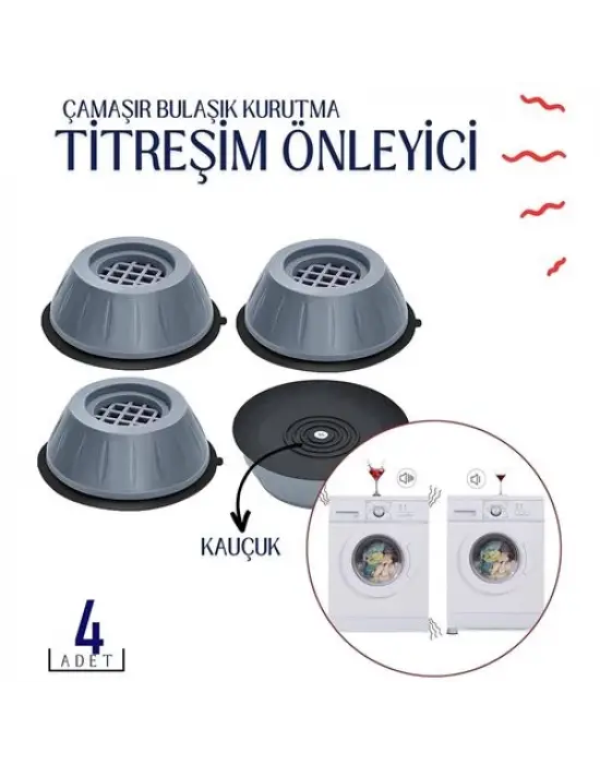 Omarı Titreşim Önleyici Kauçuk Takım - Tasarım S.Langston