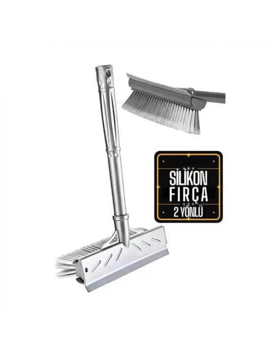 Omarı Fırçalı ve Silikon Uçlu Cam Sil Çekçek