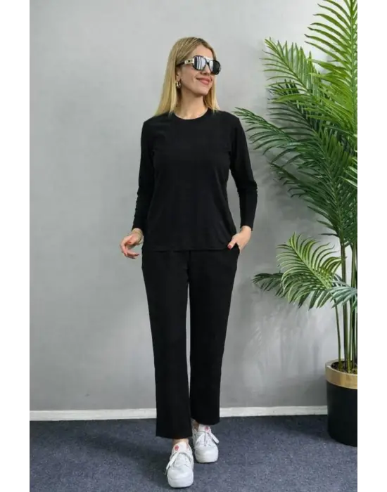 Modern Bisiklet Yaka Takım Suit