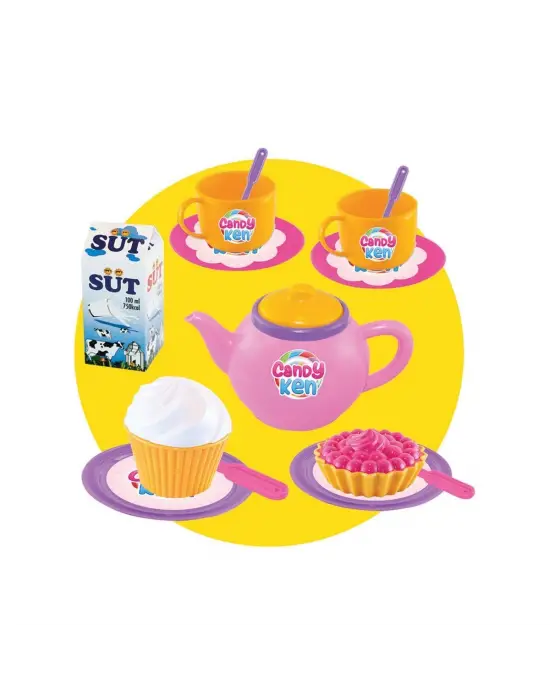 Omarı Modern ve Şık Çay Servis Arabası