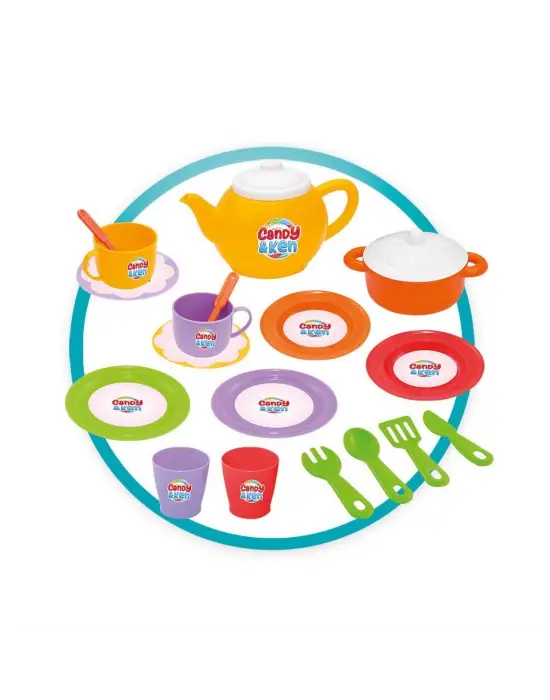 Omarı Modern Tasarımlı Çay Seti