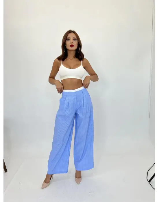 Omarı Çizgili Pantolon: Tarzınızı Yansıtan Şık Seçim!