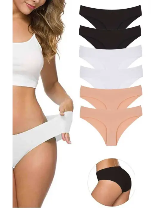 Modern Dikişsiz Esnek Külot Seti