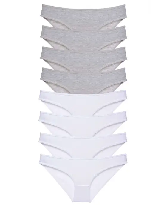 Modern Likralı Kadın Slip Külot Seti