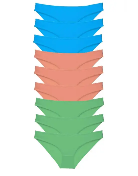 Modern Likralı Kadın Slip Seti