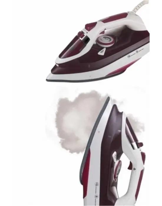 Modern Tasarım 2200w Dayanıklı Buharlı Seramik Kaplama Ütü