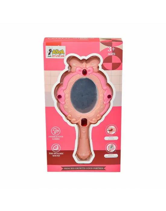 Omarı Modern Tasarımlı Işıklı Ayna