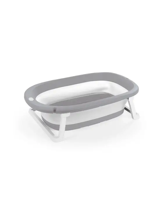 Omarı Kompakt Katlanabilir Gri Küvet