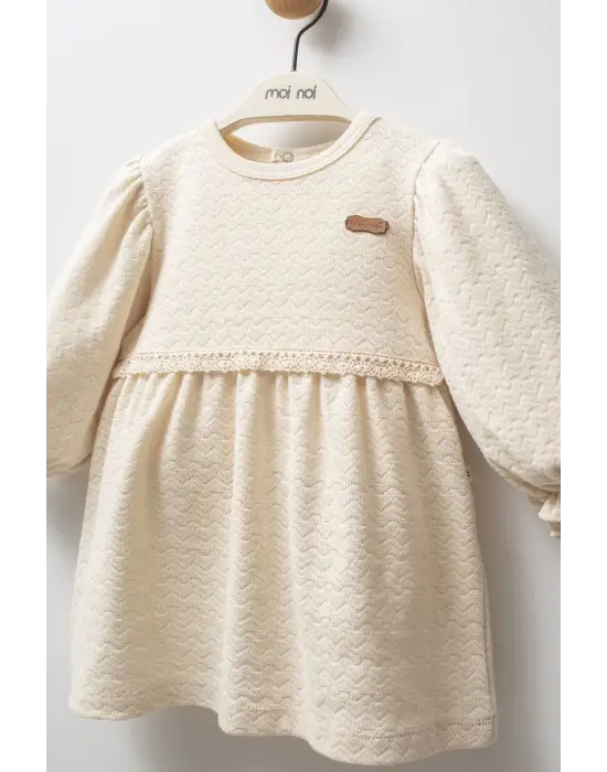 Moi Noi Elbise MNB8040 Bej