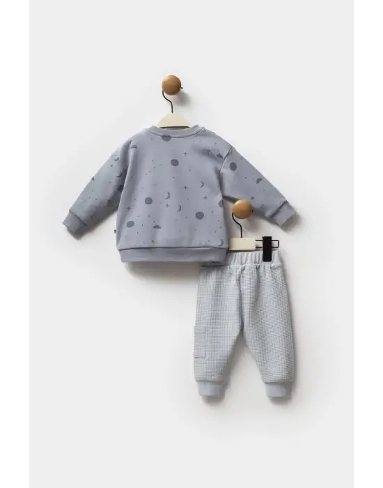 Moi Noi Galaxy 2li Takım MNB5311 Gri