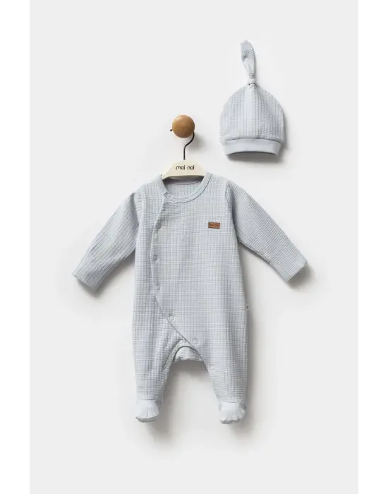 Moi Noi Galaxy Şapkalı Tulum MNB1244 Gri