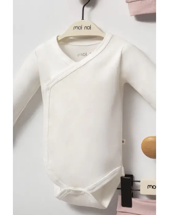 Moi Noi Şapkalı Badi Pantolon Takım MNB5345 Mürdüm