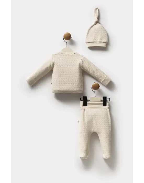 Moi Noi Zıbın Takım Mnb3027 Bej