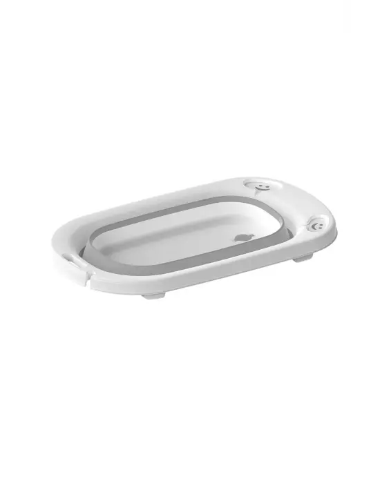 Omarı Katlanabilir Gri Küvet Seti