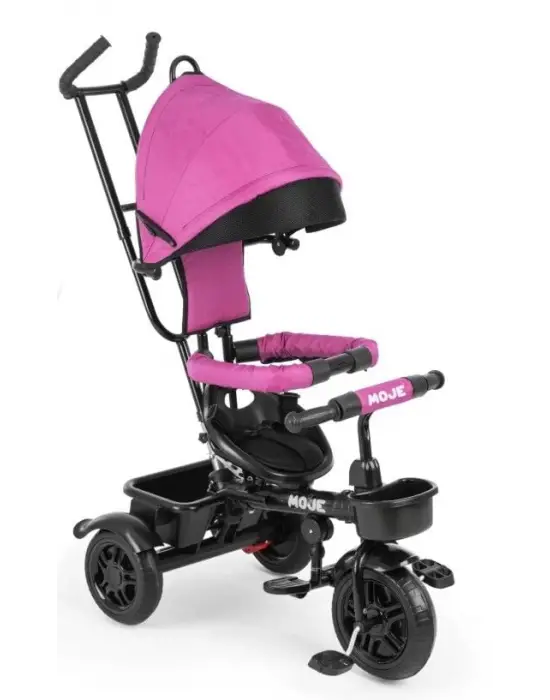 Omarı Hafif ve Şık 3 Tekerlekli Çocuk Bisikleti - Pembe