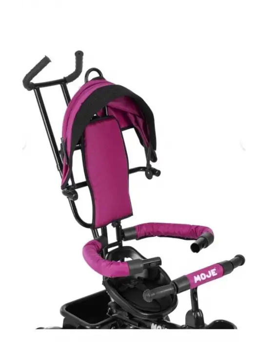 Omarı Hafif ve Şık 3 Tekerlekli Çocuk Bisikleti - Pembe