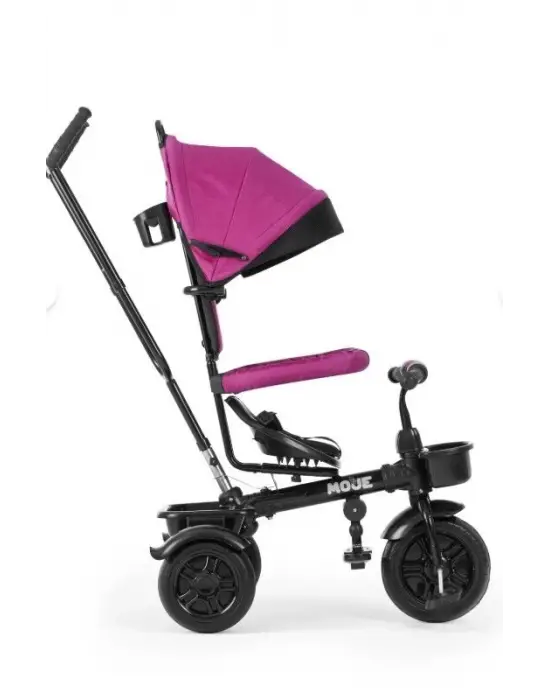 Omarı Hafif ve Şık 3 Tekerlekli Çocuk Bisikleti - Pembe