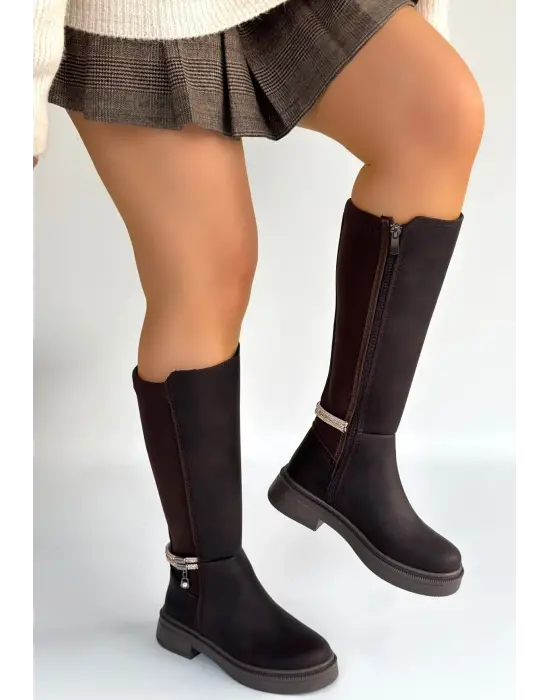 Mojja Kahverengi Nubu Çizme