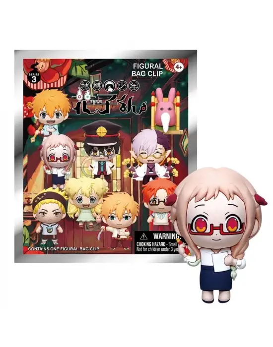 Omarı Hanako-Kun Klipli Figürler Seri 3 - Eşsiz ve Sevimli Tüylerinizde!