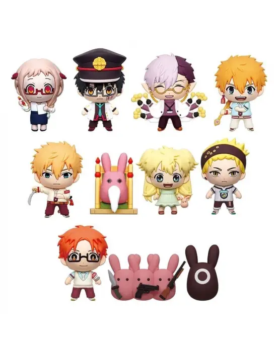 Omarı Hanako-Kun Klipli Figürler Seri 3 - Eşsiz ve Sevimli Tüylerinizde!