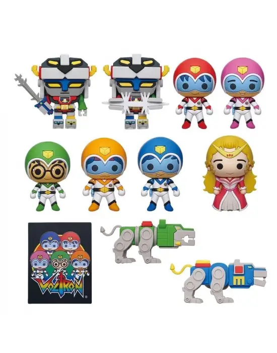 Omarı 24 Parçalı Voltron Klipsli Figür Seti