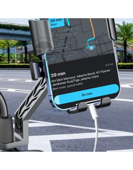 Omarı Derece Dönebilen Telefon Tutucu - Motor için