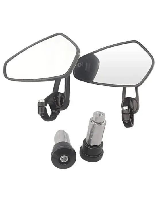 Motosiklet Gidon Aynası Siyah Tak Kullan