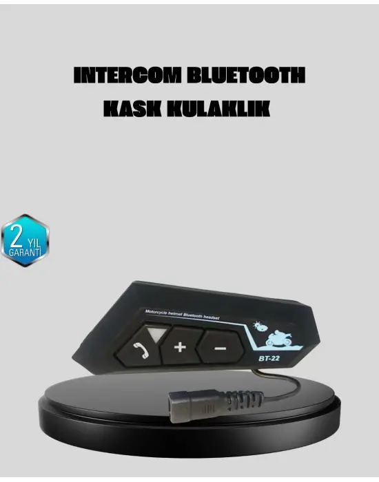 Motosiklet Kask Kulaklığı Bluetooth 5.0 Gürültü Önleme Ve Hızlı Bağlantı