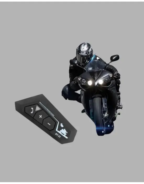 Motosiklet Sürüşleri İçin Bt22 Kask Bluetooth Kulaklık Mikrofonlu