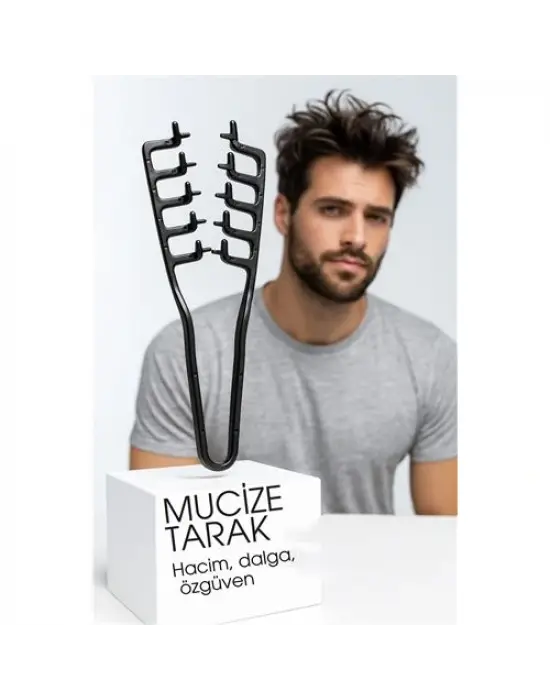 Mucizevi Tarak - Hacim, Dalga Tarağı Dağının Saç Uygulama Tarağı