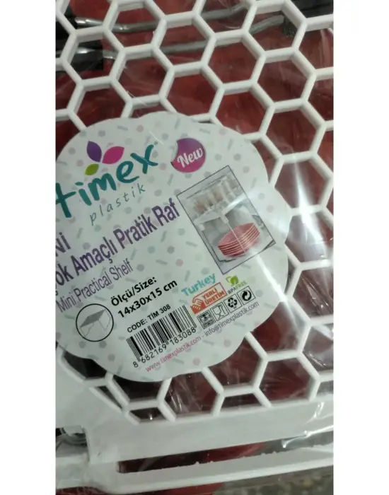 Omarı Pratik Mutfak Rafı ve Bardak Düzenleyici