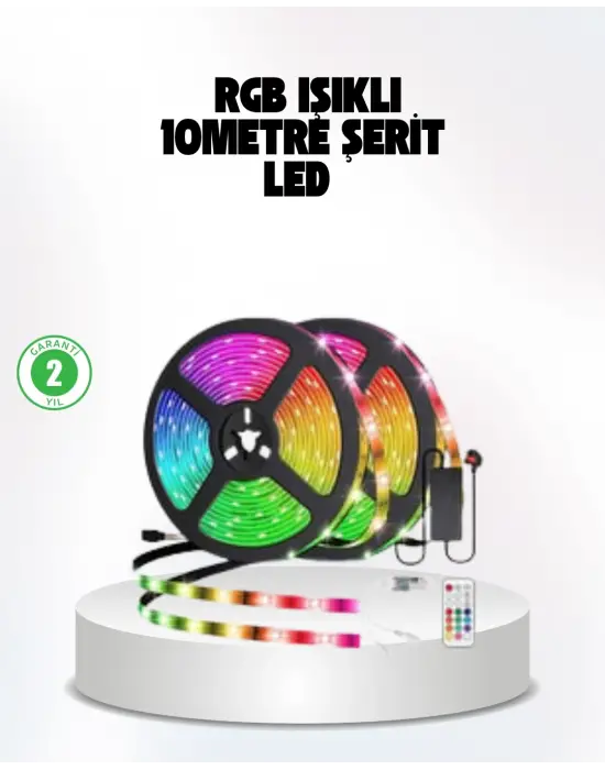 Müziğe Duyarlı Renkli Smart Şerit Led Işık Usb Bağlantılı Ambiyans Aydınlatma