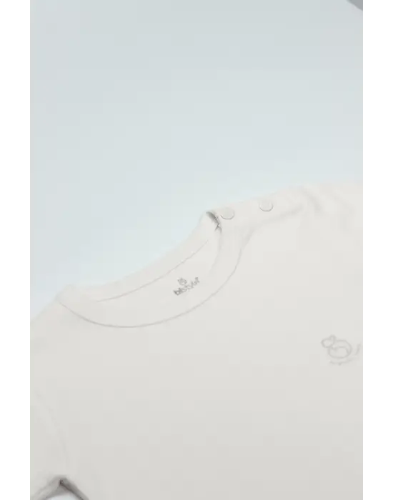 Natural Basic Style Uzun Kol Body 17104 Ekru