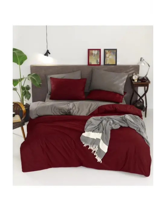 Nevresim Takımı Çift - Lastik Çarşaflı