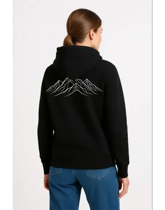 İddialı Oversize Kapüşonlu Sweatshirt