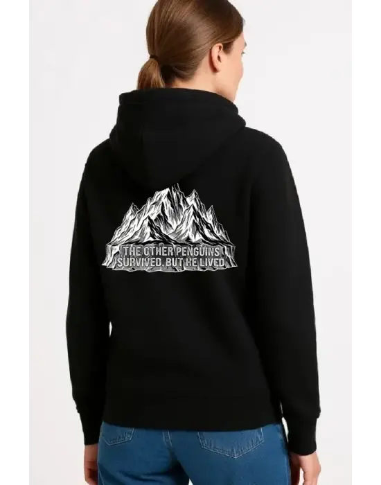 Trend Oversize Kapüşonlu Sweatshirt