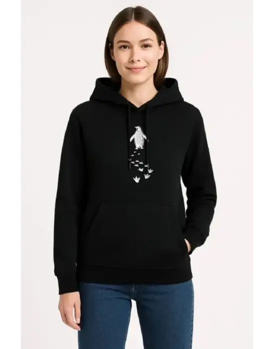 Trend Oversize Kapüşonlu Sweatshirt