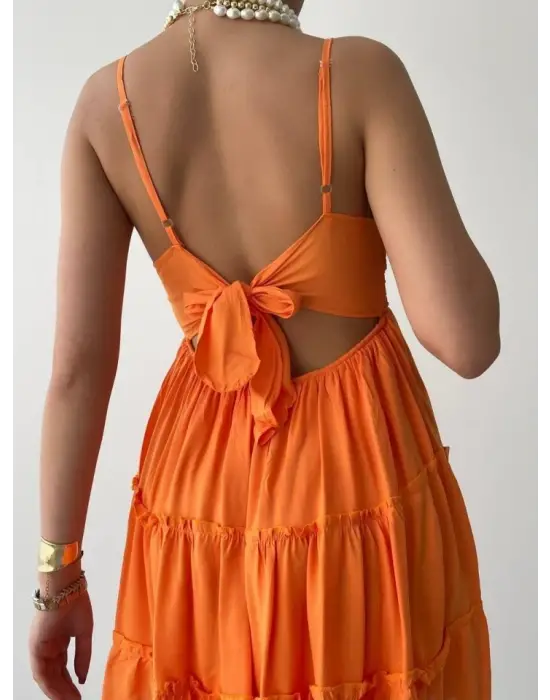 Nivel Göğsü Büzgülü Elbise