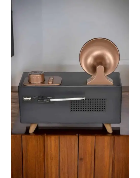 Nostaljik Görünümlü Bluetooth Bağlantılı Speaker
